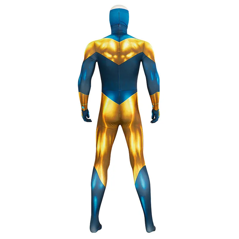 Animed Booster Gold Cosplay Michael Jon Carter Costume Jumpsuits Halloween Carnival Suit
