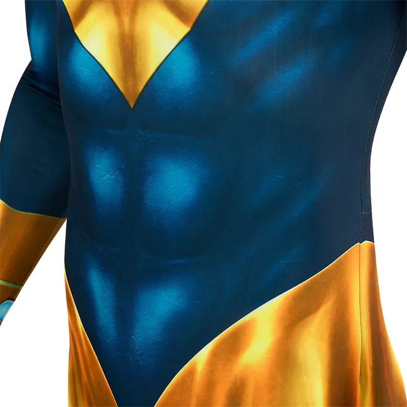 Animed Booster Gold Cosplay Michael Jon Carter Costume Jumpsuits Halloween Carnival Suit