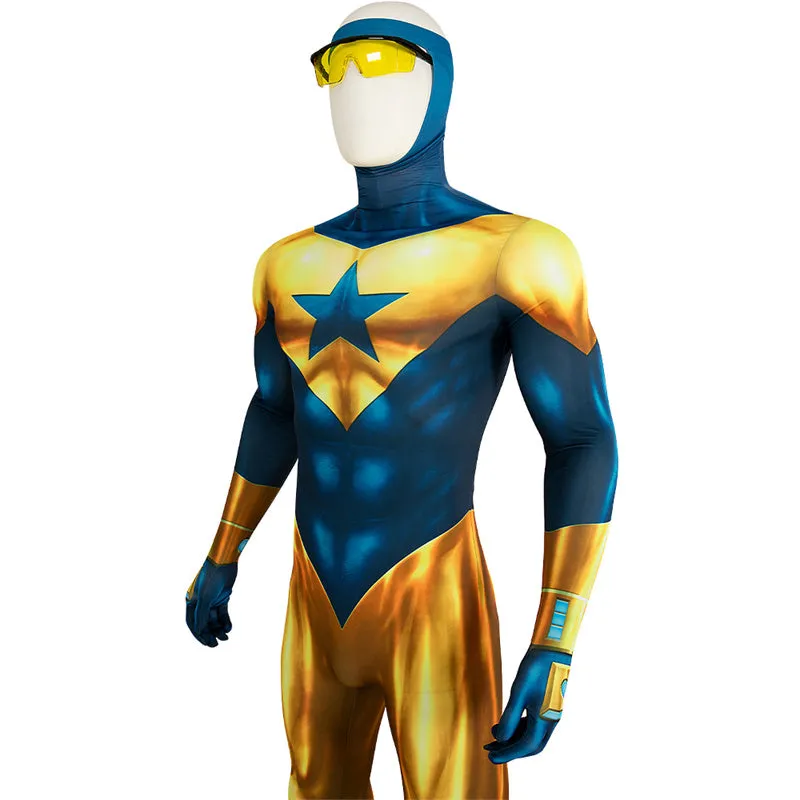 Animed Booster Gold Cosplay Michael Jon Carter Costume Jumpsuits Halloween Carnival Suit