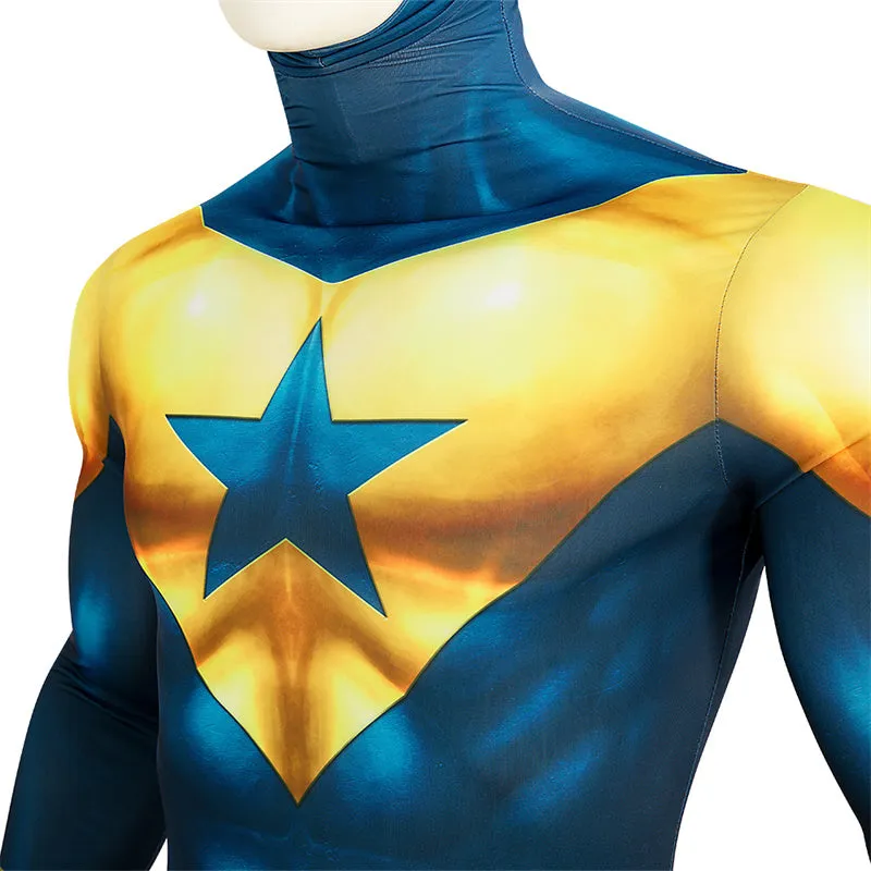 Animed Booster Gold Cosplay Michael Jon Carter Costume Jumpsuits Halloween Carnival Suit