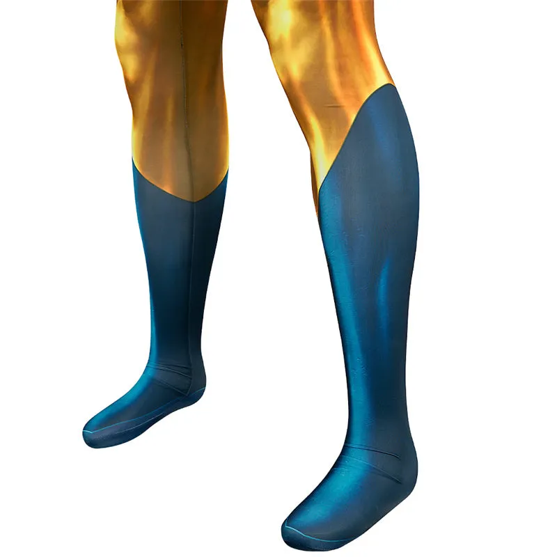 Animed Booster Gold Cosplay Michael Jon Carter Costume Jumpsuits Halloween Carnival Suit