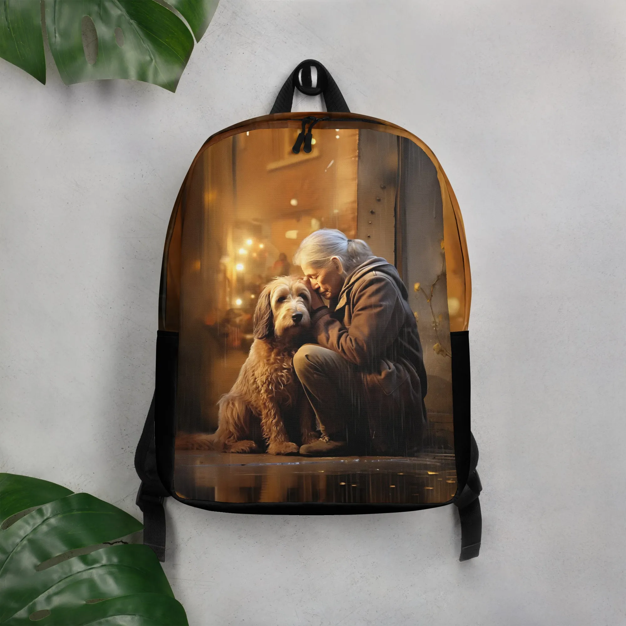 Autumn Embrace Minimalist Backpack