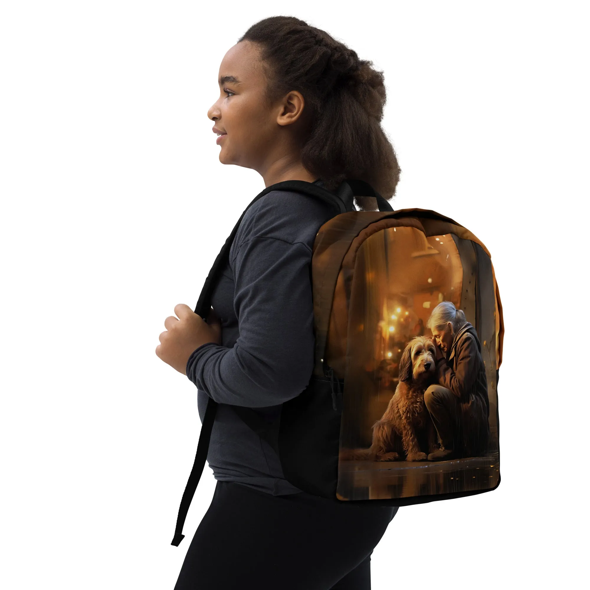 Autumn Embrace Minimalist Backpack