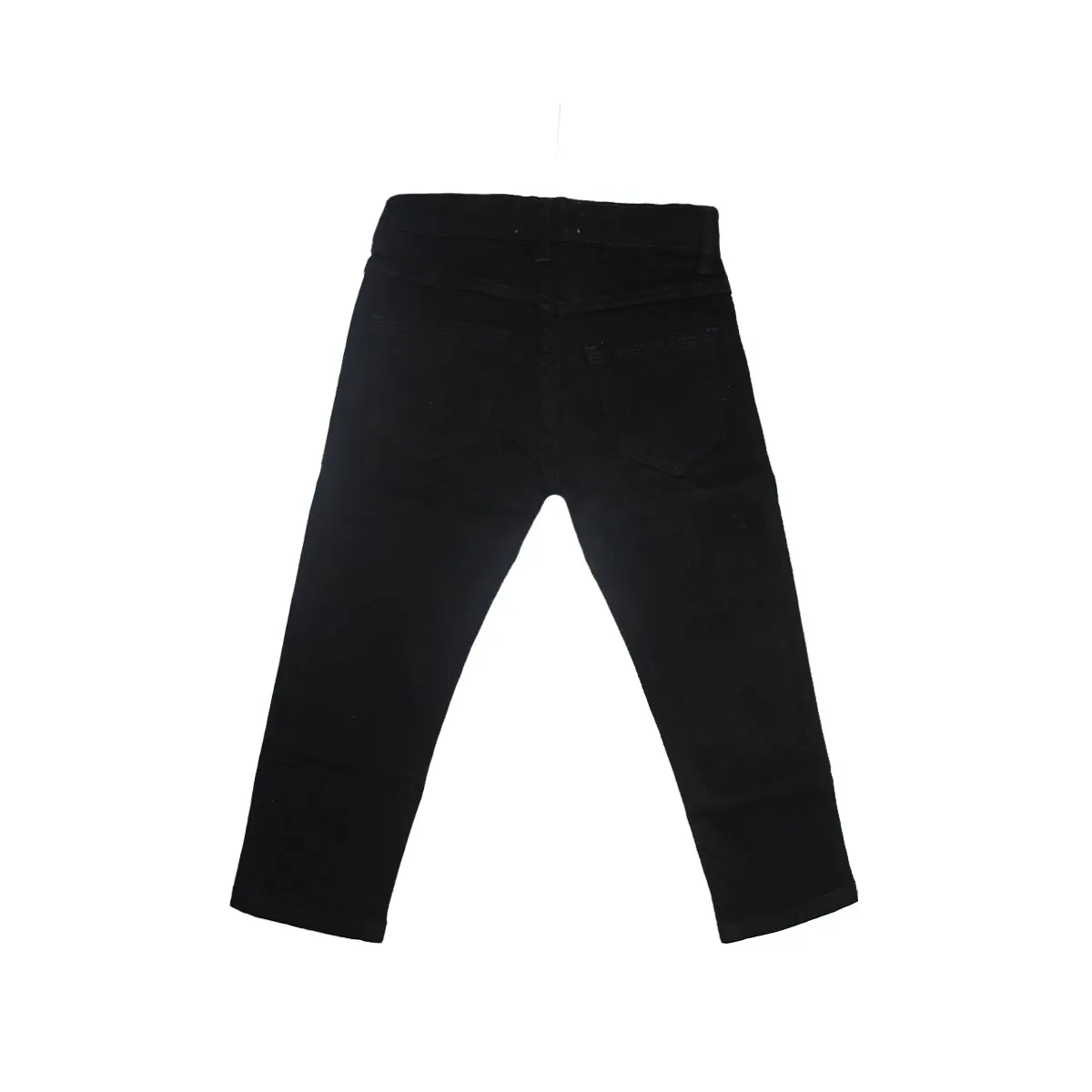 Boys Black Stretchable Denim Jeans (A-33359)