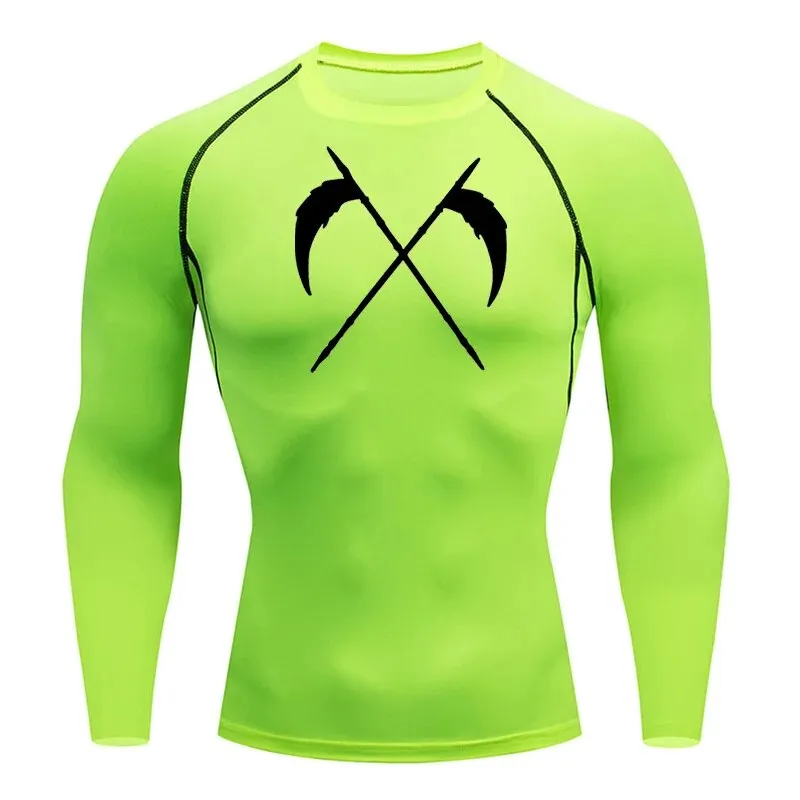 Dark Saiyan Long Sleeve Compression Shirt