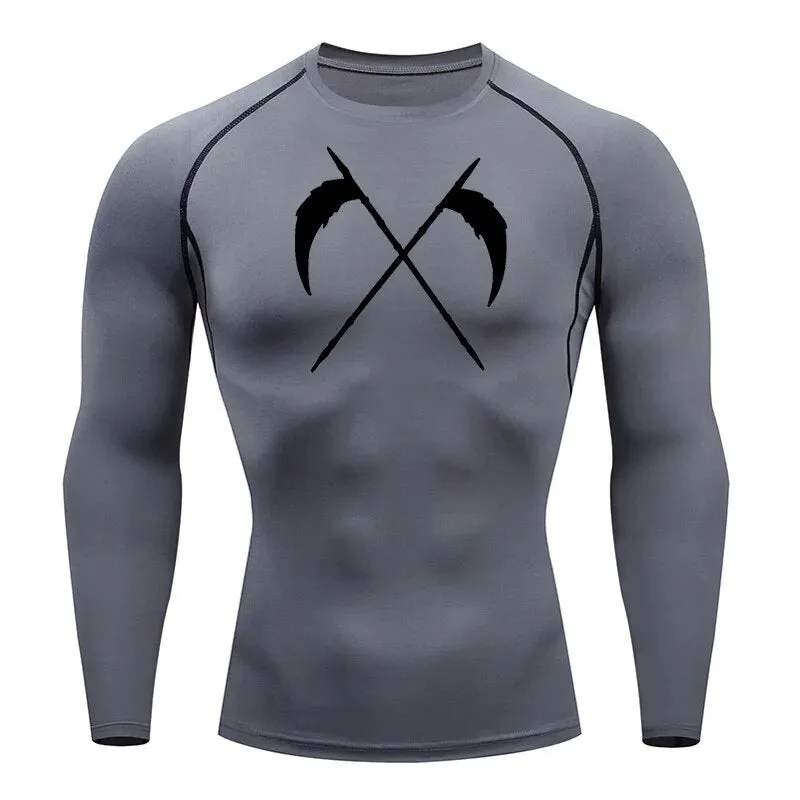 Dark Saiyan Long Sleeve Compression Shirt