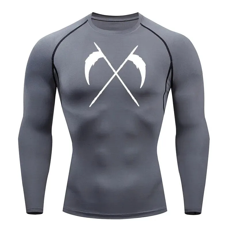 Dark Saiyan Long Sleeve Compression Shirt