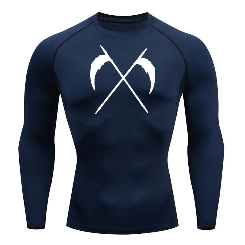 Dark Saiyan Long Sleeve Compression Shirt