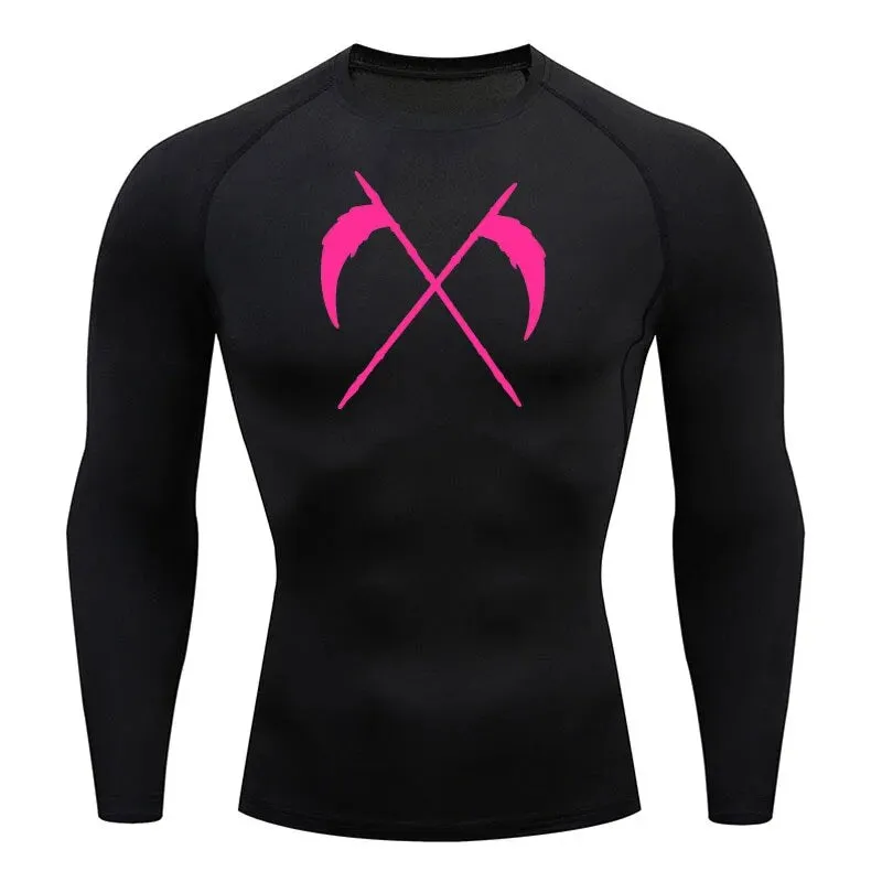 Dark Saiyan Long Sleeve Compression Shirt