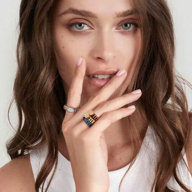 Extension Ring With CZ Star - Silver - 046000/007