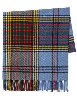 Joshua Ellis - Vintage Collection Extra Wide Cashmere Scarf Sapphire