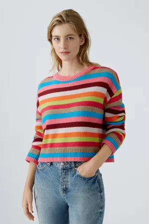 Jumper in Red/Blue