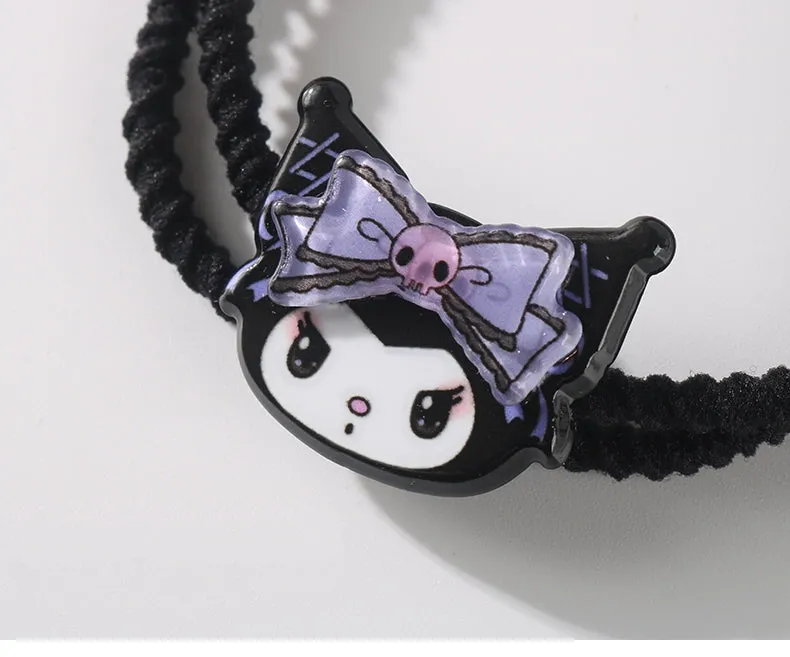 Kawaii Sanrio Kuromi Ribbon Headband
