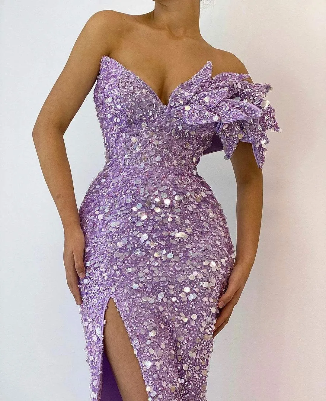 Little Princess Purple Evening Dress