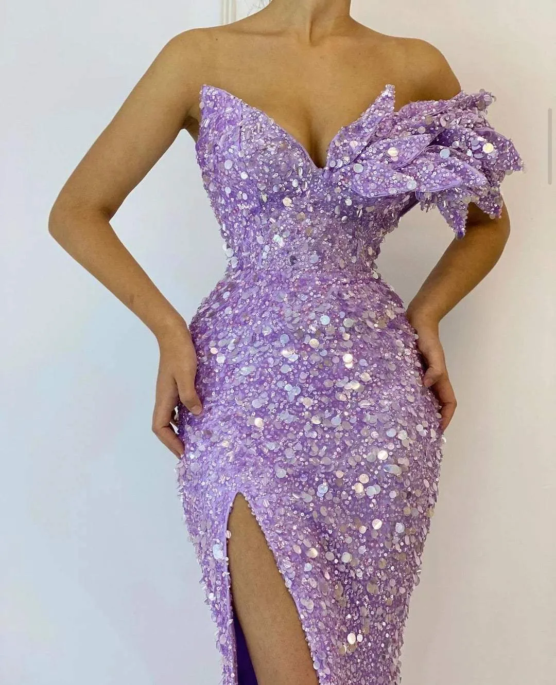 Little Princess Purple Evening Dress