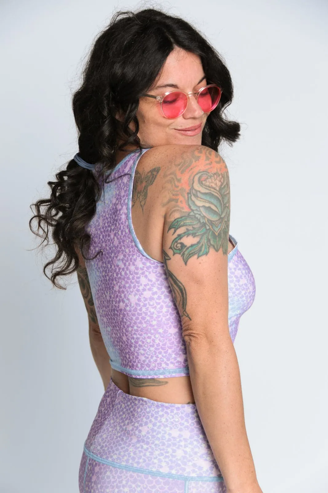 Mermaid Fairy Queen Lavender Mermaid Tank