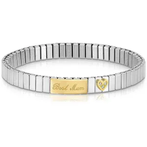 NOMINATION Bracelet Messages Stretchable Best MUM