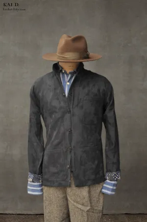 O'Hara Shirt - Jacquarded Floral Cotton - XL