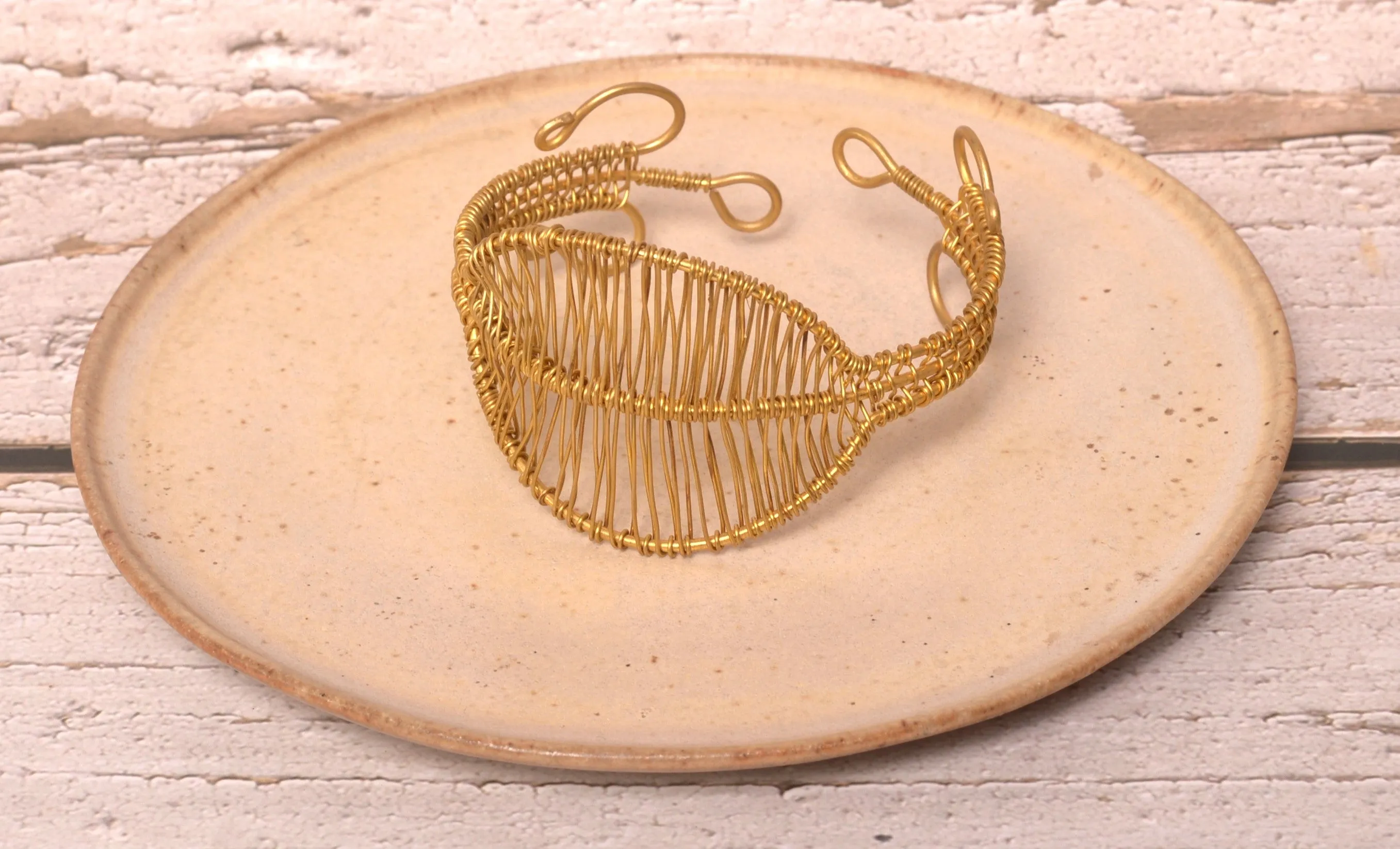 Pari Contemporary Dokra Bracelet
