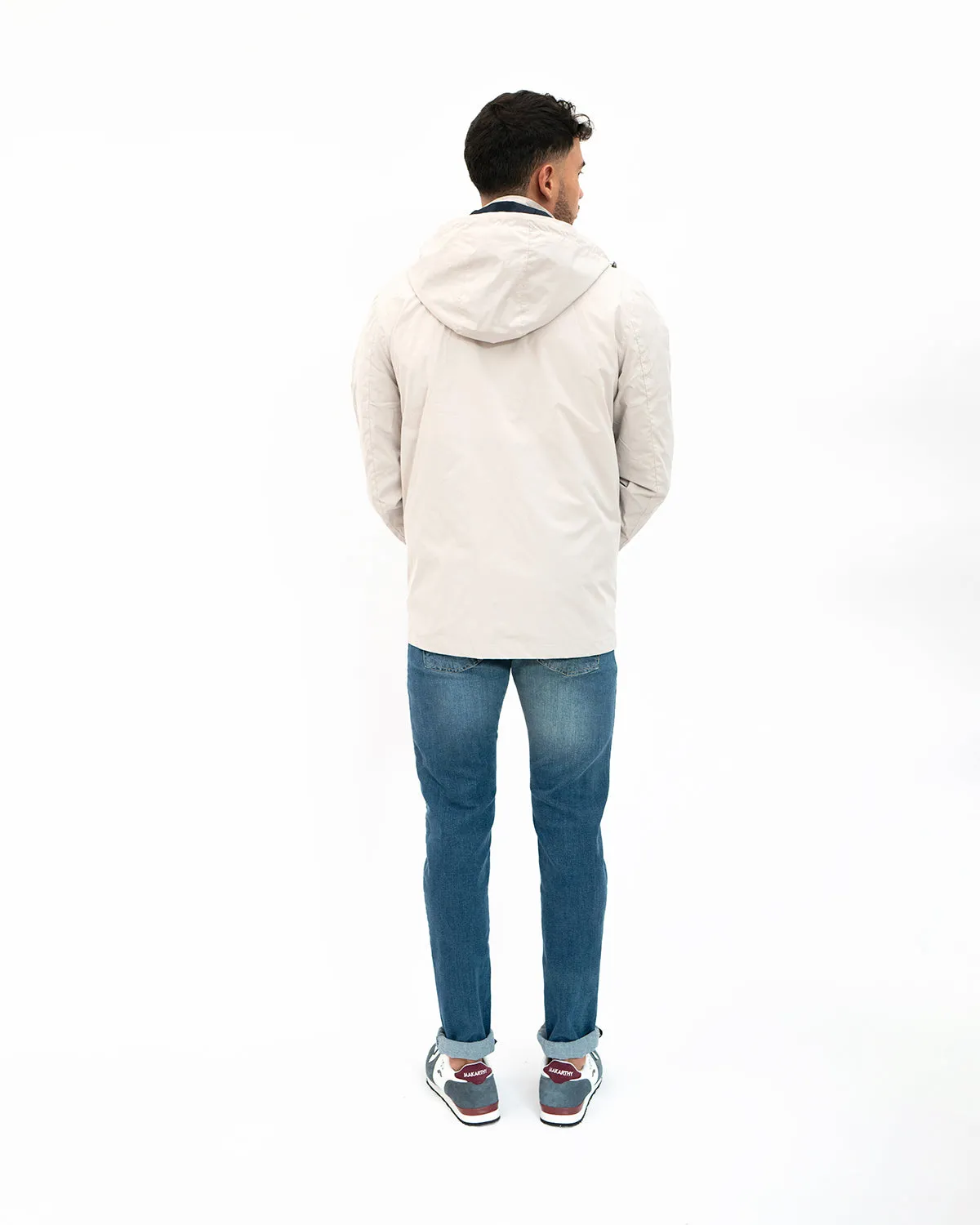 Parka Corta Beige