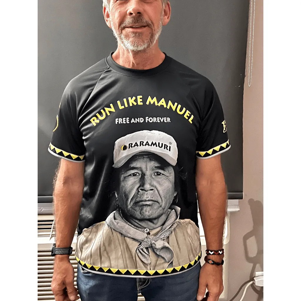 "RUN LIKE MANUEL" SHIRT - TRUE MESSAGES DONATION