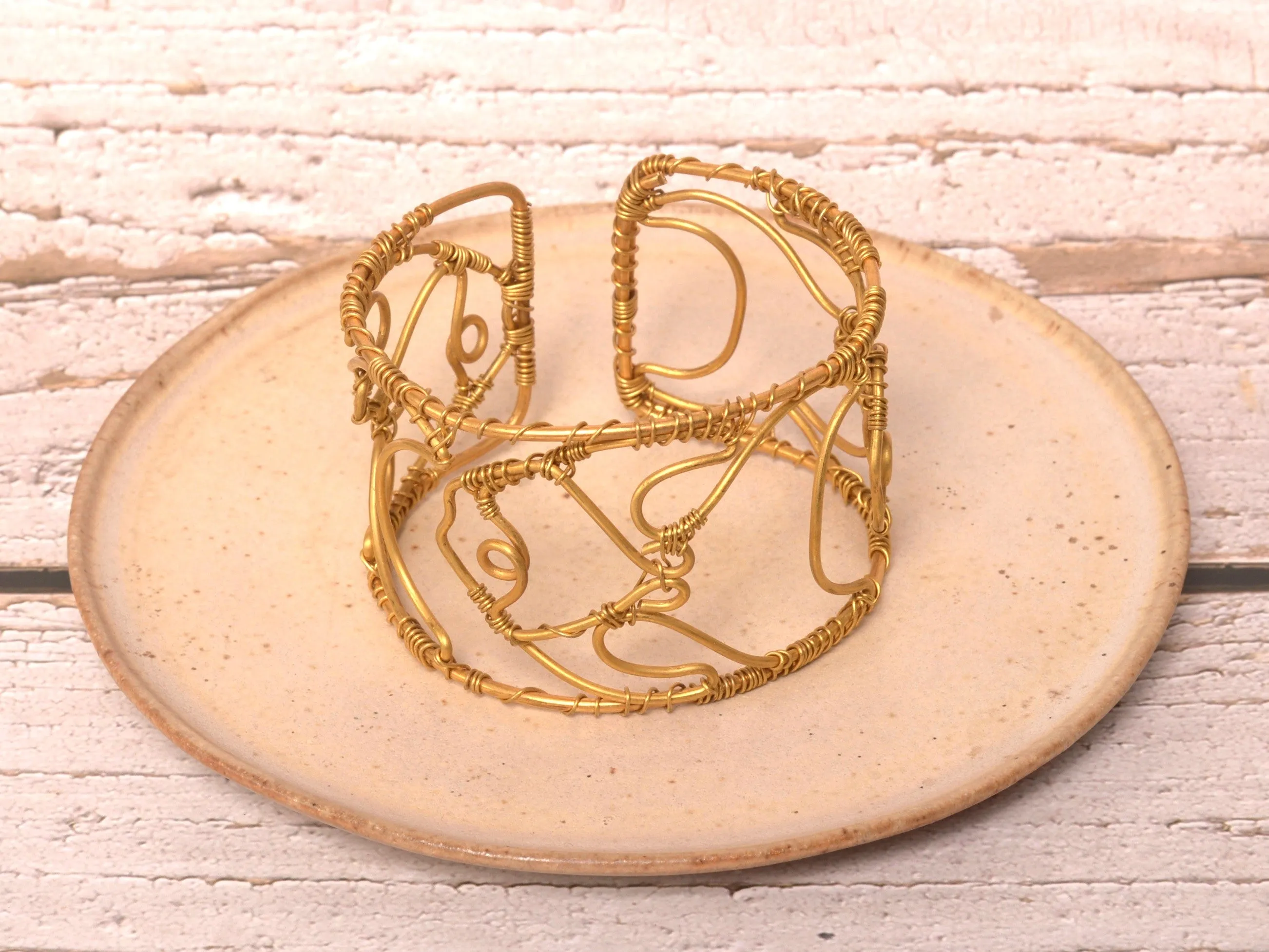 Rahi Contemporary Dokra Bracelet