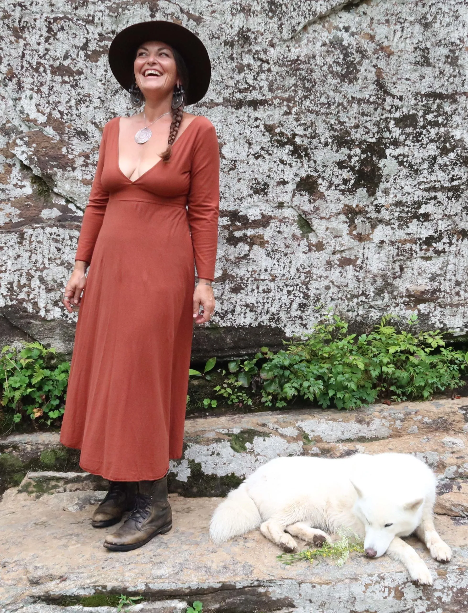 Scorpio Wanderer Below Knee Dress