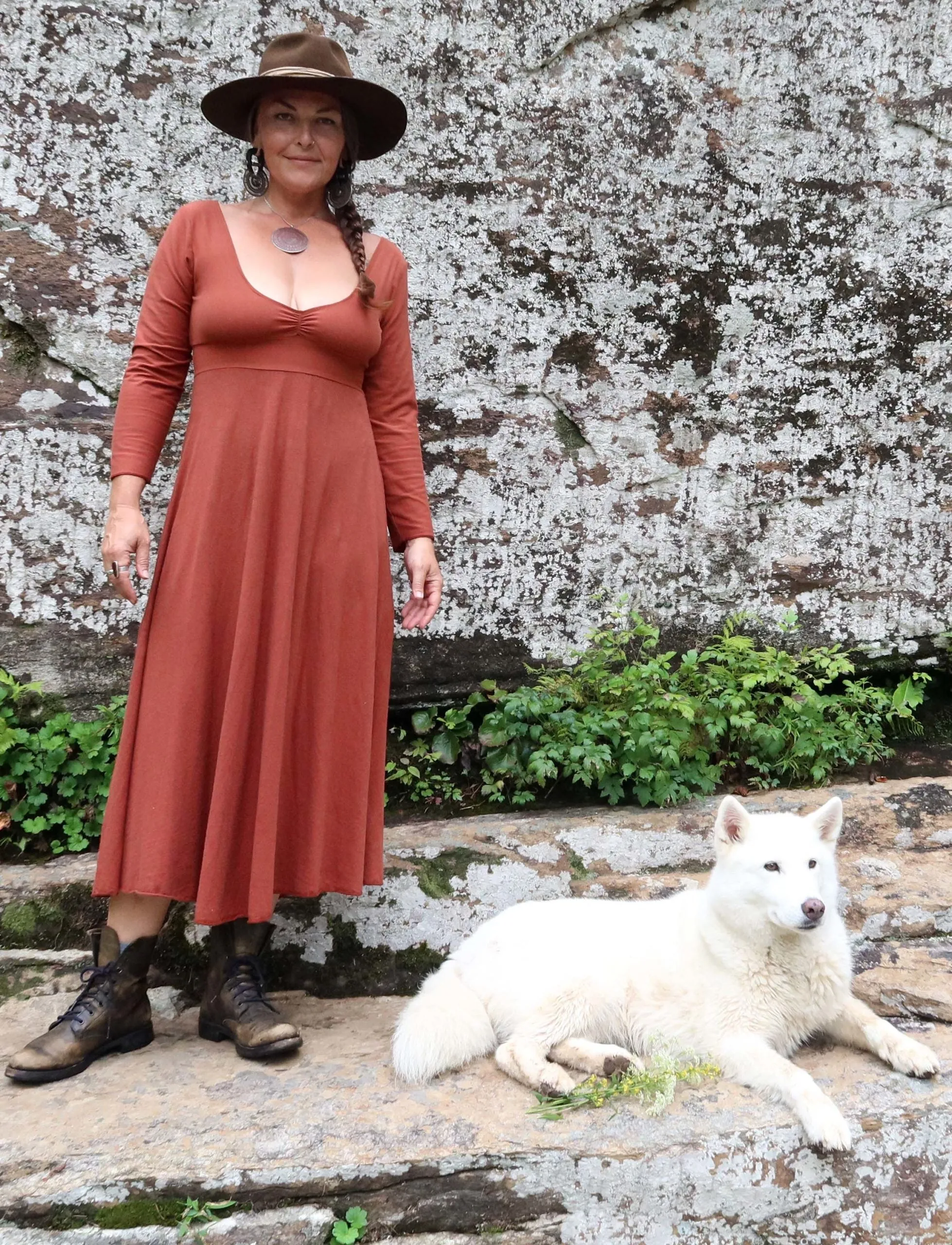 Scorpio Wanderer Below Knee Dress