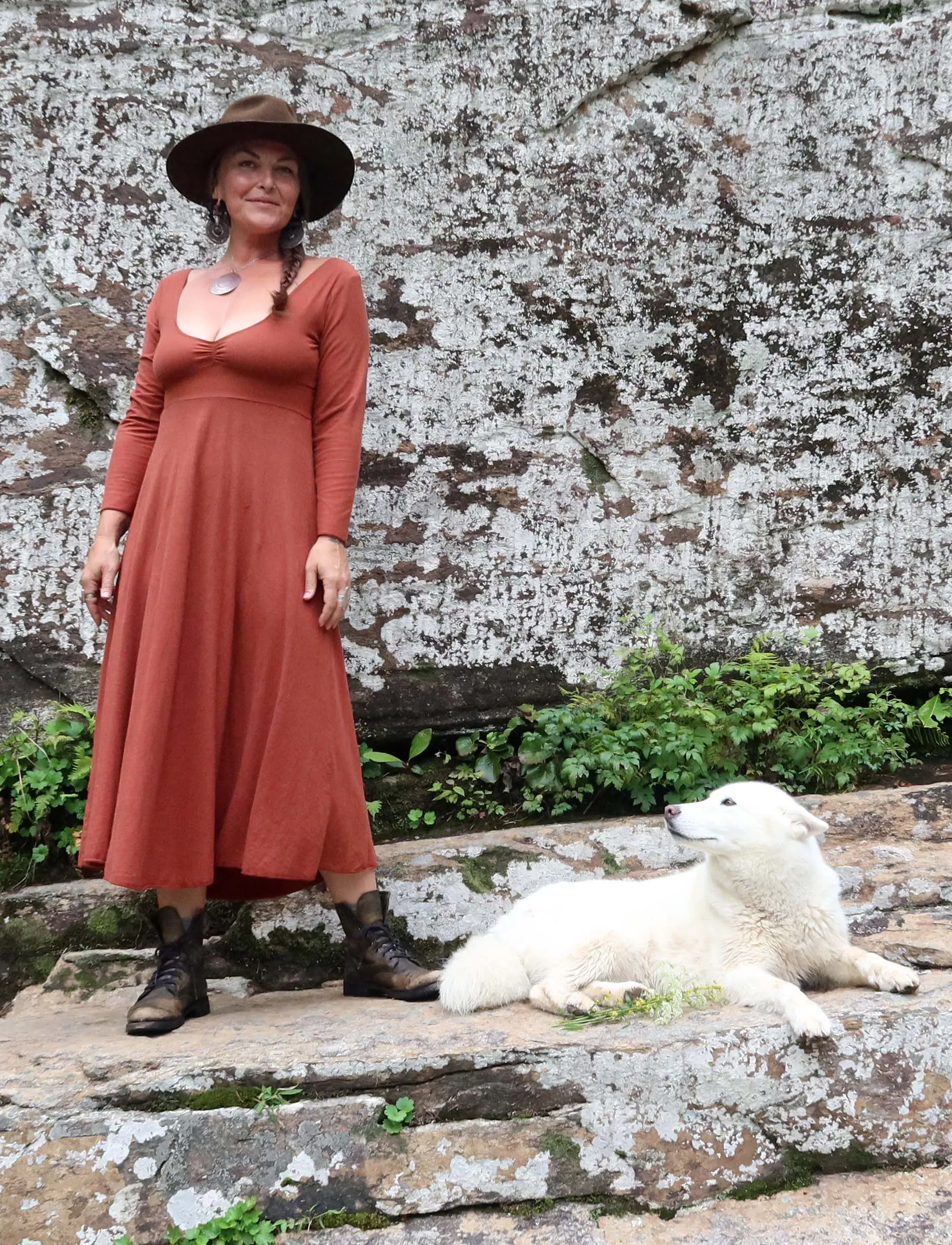 Scorpio Wanderer Below Knee Dress