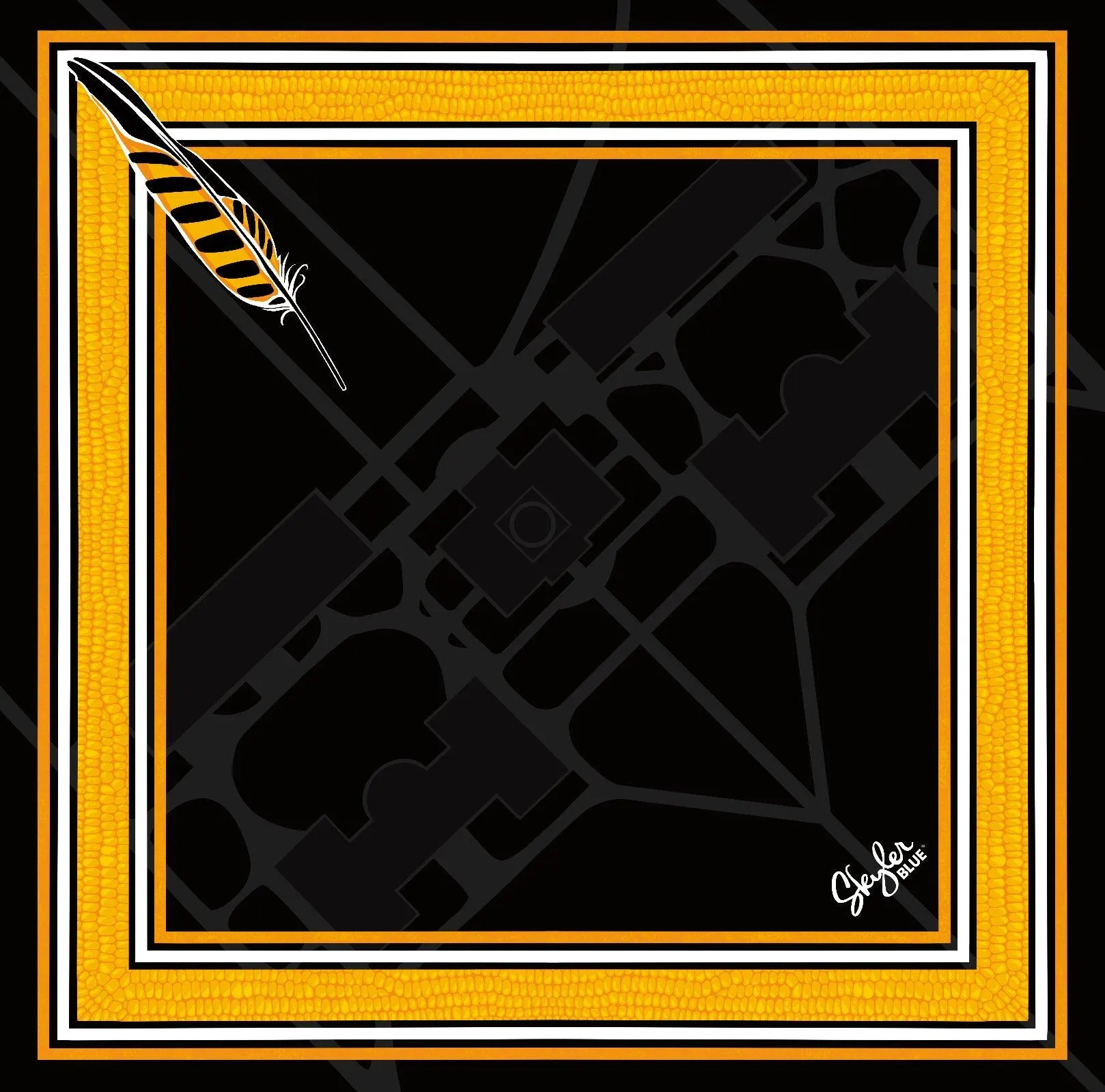 The Iowa City Scarf 24in