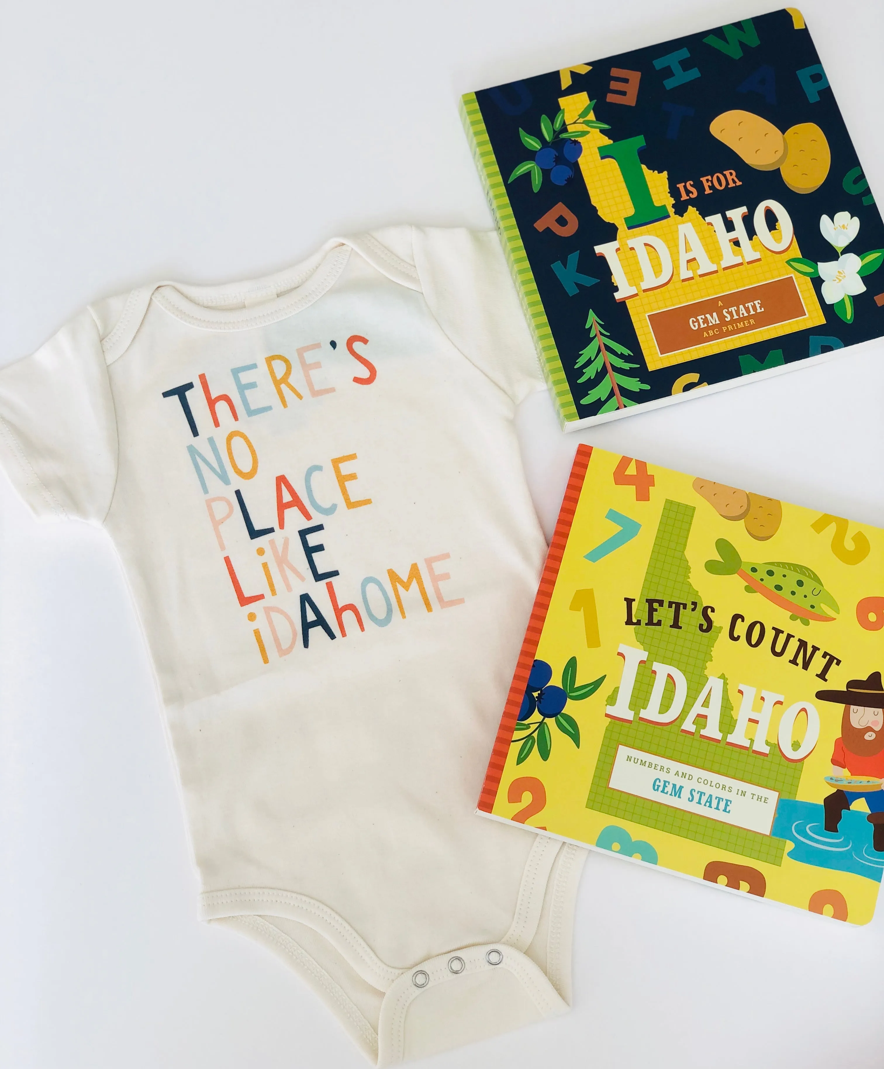 There’s No Place Like Idaho Organic Bodysuit OR Tee Shirt - Idahome