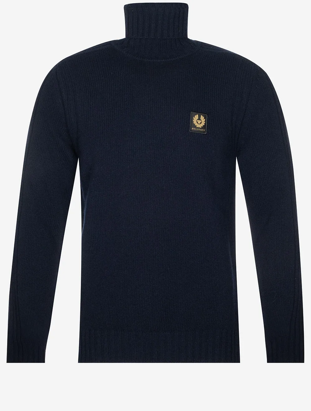 Watch Rollneck Jumper Dark Ink