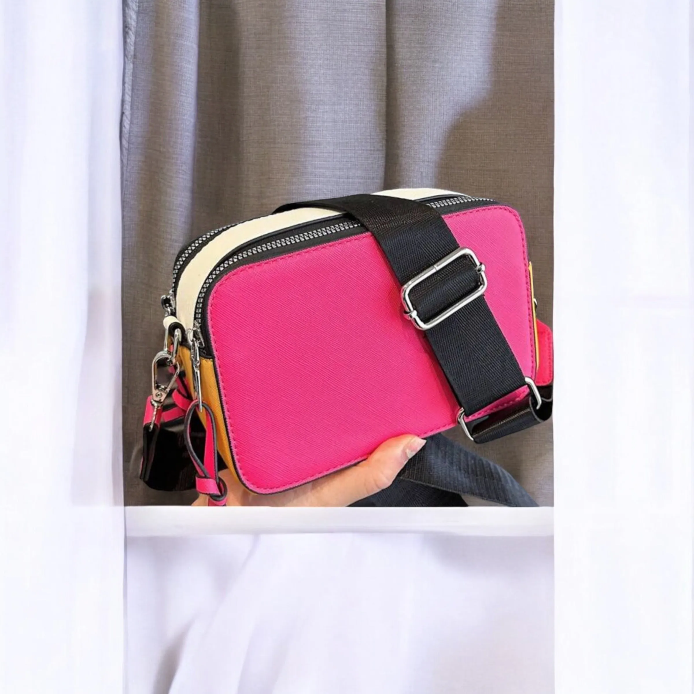 Work & Play - Trendy Color Block Bag