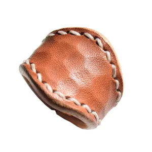 YAAGLE Vintage Leather Scarf Ring/Buckle Scarf Ring/Bandana  Ring YG1169